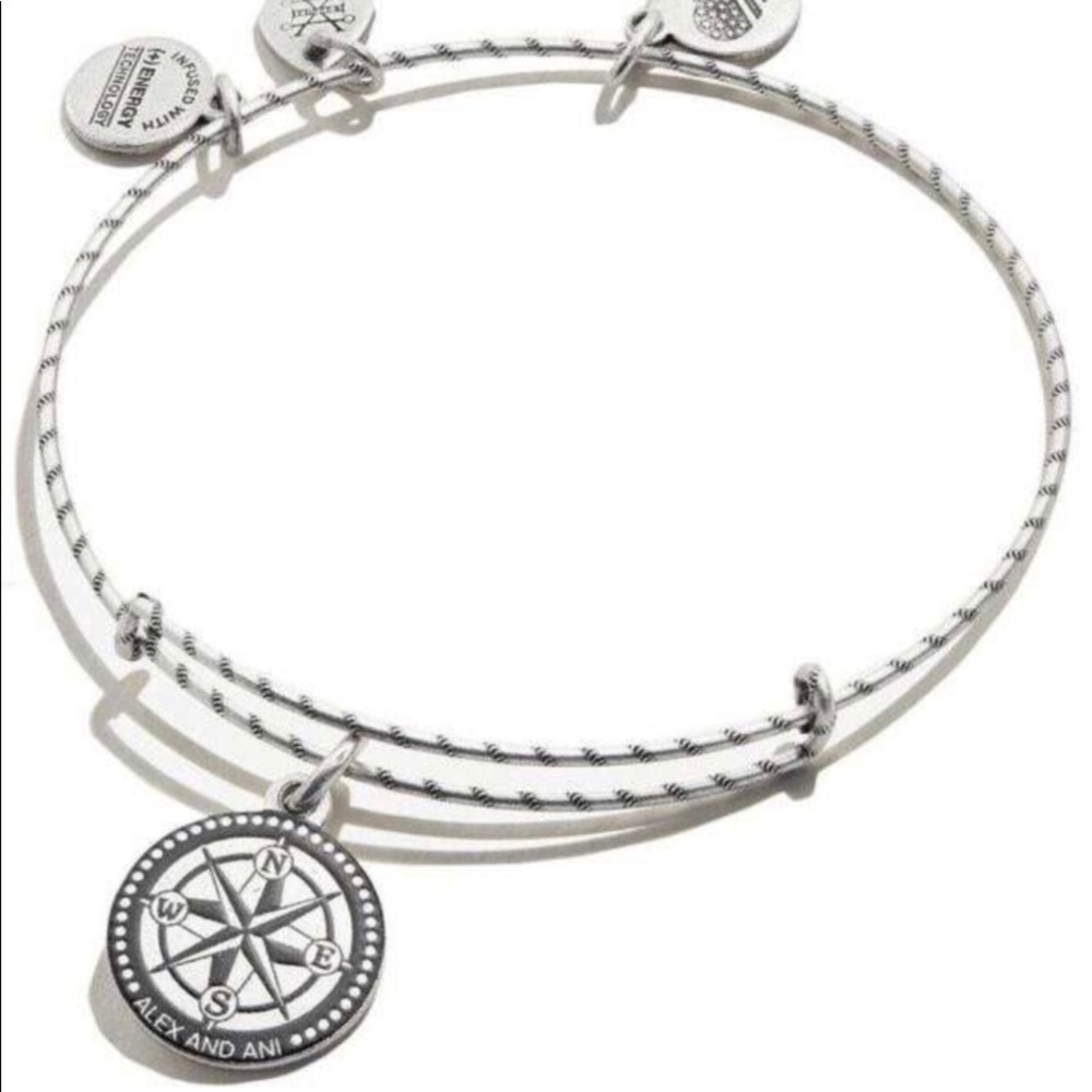 Alex And Ani Compass Embossed Bracelet